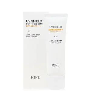 아모레 아이오페 UV 쉴드 선 프로텍터 50ml SPF50+ 선로션 아이오페선크림 썬
