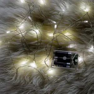 30P 투명선백색 파티용품 건강 LED 문구 용품 생활용품 장식 SA PW 건전지형 생활잡화 전구 사무용품