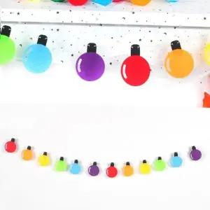 건강 50003767 SA 모형 생일 사무용품 장식 문구 전구등 파티용품 파티 생활용품 PW 생활잡화 가랜드