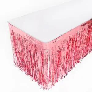 테이블수술커튼 대형 할로윈파티소품 로즈골드 홈파티 할로윈파티장식 파티장식 홈파티소품