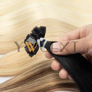 플랫 팁 헤어 익스텐션 인모 12-20 케라틴 핫 퓨전 가벼운 얇은 끝부분 30g/팩