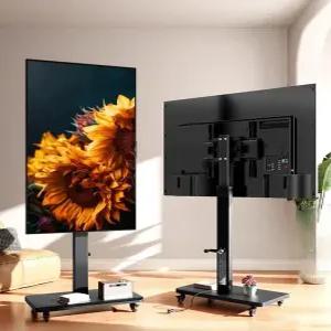 이동식 티비 거치대 선반형 모니터 겸용