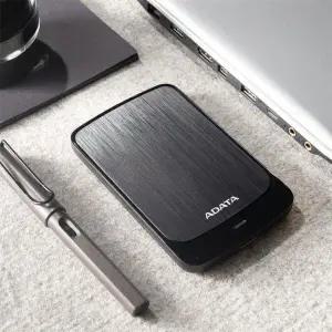 ADATA HV320 외장 하드 드라이브 HDD USB 3.2 슬림 디스크 2TB 4TB 2.5인치 모바일 저장 HD (컴퓨터용)