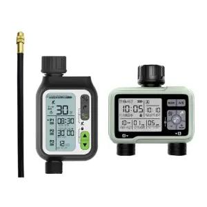 타이머 관수장치 자동 걸이형 스프링클러 급수 시스템 잔디 화분 물뿌리개