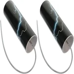 스프링 드럼 썬더 튜브 2pcs 오르프 타악기 조기 학습용 소음기 가정 및 학교 활동을 위한 창의적인 음향