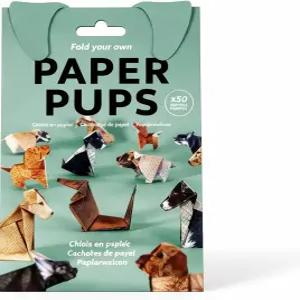 다양한 개 모양으로 접을 수 있는 수제 DIY 종이 강아지 모델 성인 및 부모-자녀 활동에 적합한