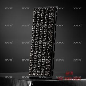 XVX 개성 베놈 키캡 메탈 텍스처 속이 빈 투과형 개인화된 창의적 투명 ABS+PC 61키
