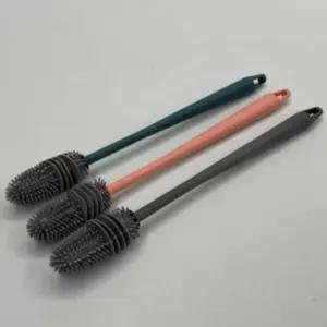 실리콘 컵세척솔 2P 미니스퀴지 젖병세척솔