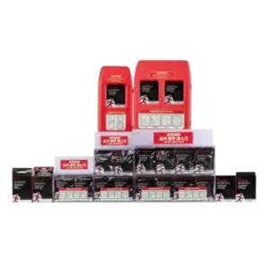 습식마스크 방연 마스크 20개 PE보관함 세트 재난대비 화재대피 비상용