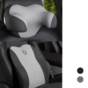 메모리폼쿠션 자동차 허리방석 차량용 사무실 편안한 등받침 지지대