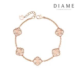 클레오파트라 18K골드 랩그로운 다이아몬드 팔찌(M) FGDBR1306WLABM1