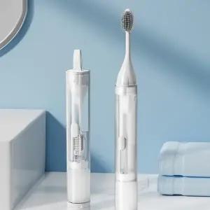 (옵션 화이트)칫솔키트 휴대용 치약 소분통 케이스 세면도구 여행용 소분 세면도구 칫솔