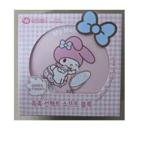 그린핑거 소프트 블록 촉촉 선팩트 마이멜로디 에디션 SPF50+ PA++++ + 스티커 세트