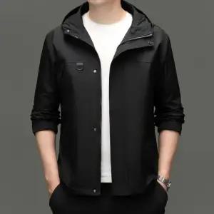 샤오원샵 남자 캐주얼 가을 상의 후드 아웃도어 야상 슬림핏 키작남 야상사파리 자켓 꾹3
