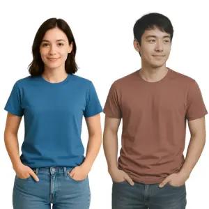 썸머 특가 30수 면 반팔 티셔츠 컬러 면티 남여 공용 국내산