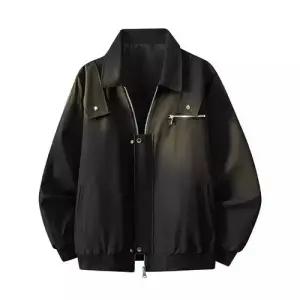 코아픽샵 남사친 캐주얼 빅사이즈 점퍼 키작남 야상사파리 자켓 야상 꾹1