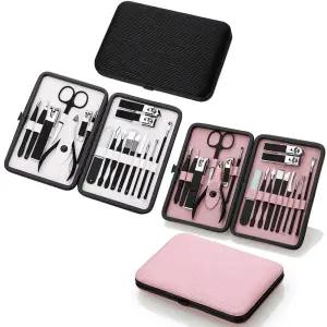 프리미엄 네일 케어 18종 손톱 깡이 세트/발톱/깍기/미용/큐티클/굳은살/관리/정리/도구/업소용/다용도