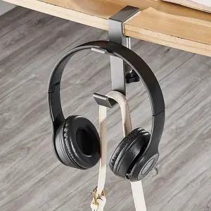 사무실 책상가방걸이 무타공 휴대용 거치대 다용도