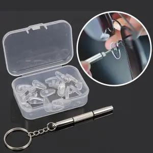 안경코받침 실리콘 안경 코패드 교체 수리키트 세트