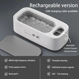 칭펑 48Khz 세척기 고주파 클리너 이중 통 진동 완전 보석 가정용 조절 가능