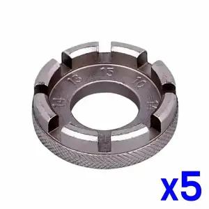 자전거 수리 도구 간편 스포크 렌치 x5개 수리공구