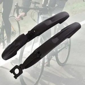 자전거 진흙 차단 장치 검정 실용 크기