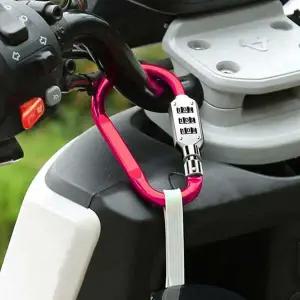 카라비너잠금 작은자물쇠 자물쇠 카라비너