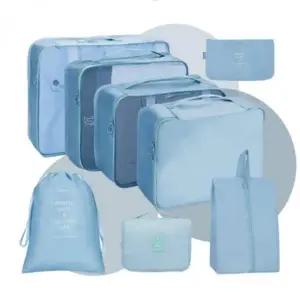 수납 여행용 파우치 8종 세트 압축 캐리어