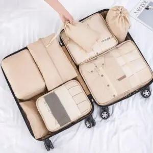 여행 파우치 세트 캐리어 지퍼백 정리함