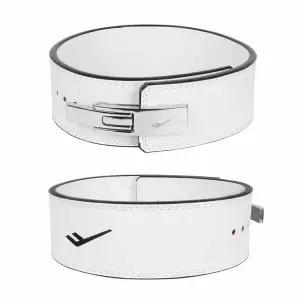 헬스벨트 화이트 복압벨트 레버 웨이트벨트 S.M 헬스