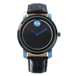 PO-1001C P)_블루 손목시계 가죽시계 가죽밴드 패션시계