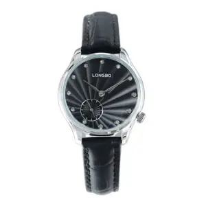 LO-5012C P)_미니블랙 손목시계 가죽시계 가죽밴드 패션시계