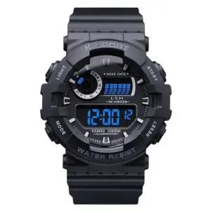LA-9029 방수)_블랙 전자시계 스포츠시계 손목시계 군인시계