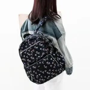 GB2115) 줄리아 남자 백팩 캔버스 가방 가죽 직장인 여행용 나일론 여대생 학원 운동