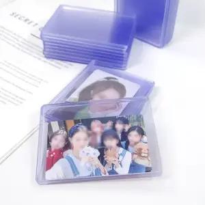 투명 포토카드 하드 케이스 포토카드슬리브 포토카드 카드홀더 포토케이스 카드케이스