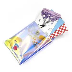 투명 홀로그램 동전지갑 카드지갑 미니지갑 미니지갑 동전지갑 홀로그램파우치