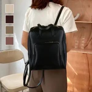 여성 깔끔 전면 빅포켓 포인트 데일리 스퀘어 백팩 캐주얼백팩 남자중저가가방