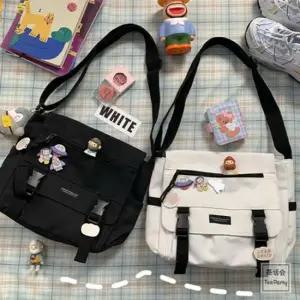 대학생가방 패션가방 면가방 숄더백코디 패션 나들이