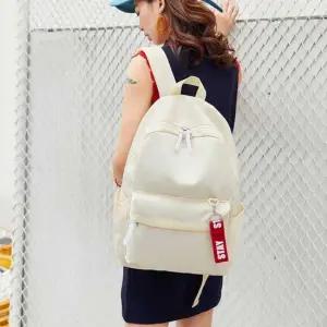 캠퍼스룩 키링 백팩 남녀공용 가방 학생 여행룩 5컬러 여성백팩 여행용백팩 명품백팩