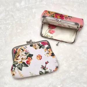 레트로 꽃무늬 반지갑 동전지갑 엔화 일본여행 해리네점빵 동전 소품샵 천지갑 어머니