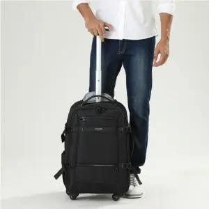 트롤리 학생 백팩 180도 오픈 바퀴달린 가방 여행 학생 바퀴달린 180도 오픈