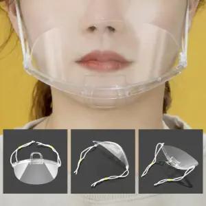 투명 위생 마스크 10p세트 식당 주방 조리용 음식점