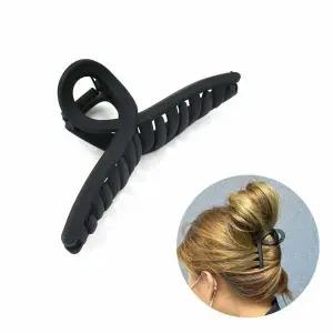헤어아이템 SFW 집게핀 패션헤어 헤어핀 검정