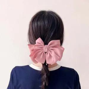 헤어고정 헤어핀 레이어드 큐빅 핑크 헤어클립