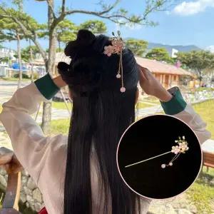 은 머리장식 헤어스타일 헤어아이템 머리핀 한복