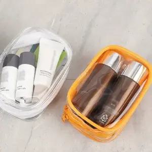 ZF 케이스 파우치 PVC 미니 사각 투명 보관 지퍼형 투명파우치 미니파우치 동전지갑