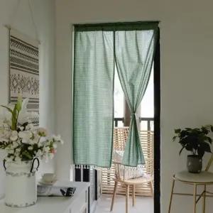 바란스 커튼 가리개 주방 문 가림막 입구 통로 미니커튼