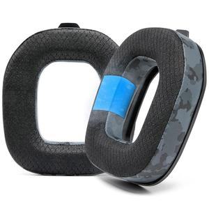 [미국배송] WC 프리즈 A50 - ASTRO 4세대 5세대 A50X 전용 쿨링 젤 교체 이어패드 위키드 쿠션으로 제작 내구성 두께 및 방음 개선 | 블랙 카모