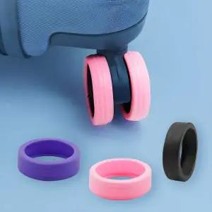 여행용 캐리어 바퀴 덮개 8p 보호 커버 미끄럼 방지