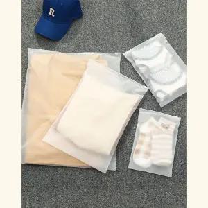 휴대용 여행용 지퍼백 투명 파우치 중형(20cmx28cm) 다용도파우치